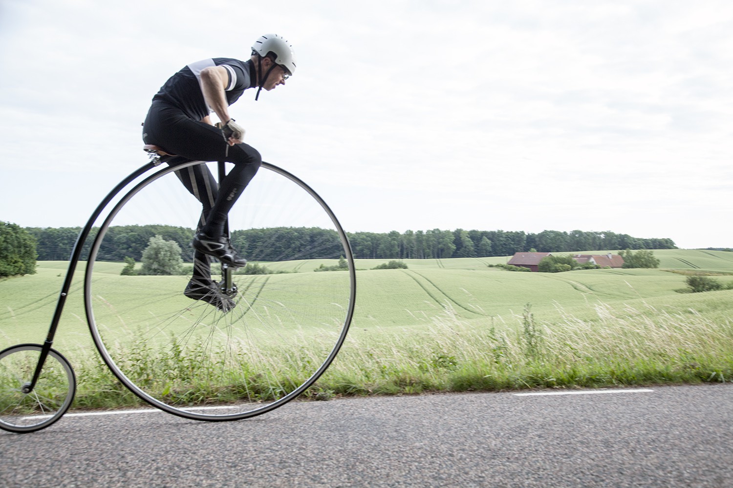 Highwheels Bicycle Spektakuläres Comeback für das Hochrad